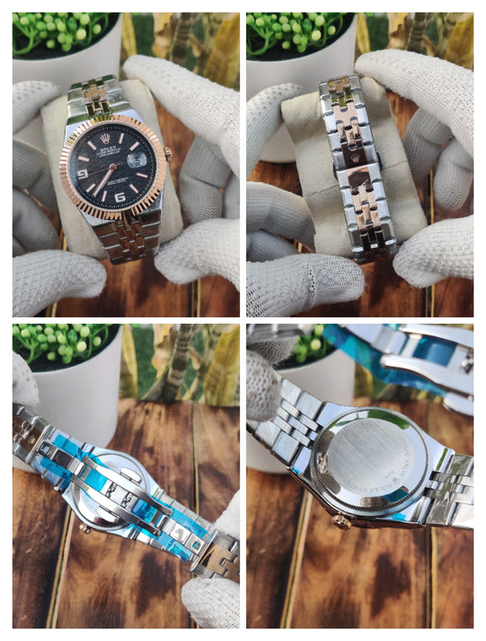 Role X Land Dweller Two Tone Black Dial AT418