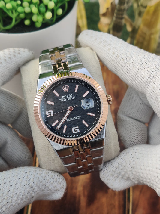 Role X Land Dweller Two Tone Black Dial AT418