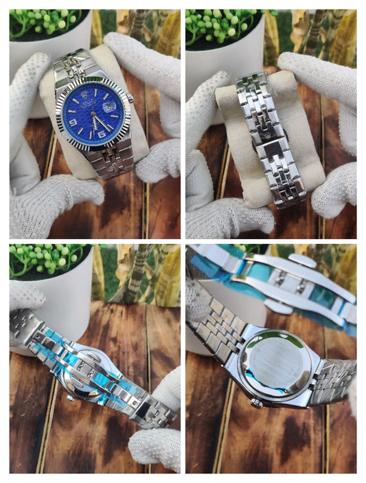 Role X Land Dweller Silver Blue Dial AT418